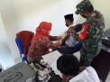 Pos Ramin 0826/12 Kadur Gelar Serbuan Vaksin di Ponpes Al Falah