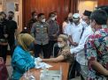 Polres Gresik Dukung Gerai Mobil Vaksin, Percepat Capaian Vaksin