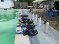 Prajurit Siswa Satdik 1 Tanjung Uban Selesai Ikut Latihan Selam Dasar