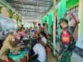 Koramil 0826/04 Galis, Forkopimka dan Puskesmas Gelar Vaksin di SMPN 1