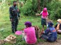 Kopda Eko Babinsa 0826/07 Pegantenan Ajak Warga Vaksin