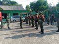 Batuud Ambil Apel Pagi Anggota Koramil 0830/05 Tandes