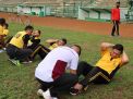 Kapolres Gresik Olahraga Lari Hingga Pus up, TKJ Bersama Anggota