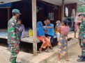 Babinsa Klampis dan Instansi Terkait Giat Pencapaian Vaksin