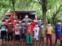 Rumah Belajar, Bripda Anafis Ajari Anak SD IPTEK dan Nilai Pancasila
