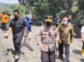 Kapolda Jatim Dampingi Kunjungan KSAD ke Lokasi Erupsi Gunung Semeru