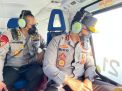 Kapolda Jatim Jelang Nataru Patroli Udara Pantau Arus Lalin