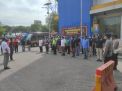 Puluhan Sopir dan Kondektur Bus Tes Urine di Terminal Bunder Gresik