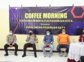 Kapolres Pasuruan Kota Ajak Jurnalis Ngopi Bareng
