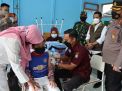 Kapolri Saksikan Vaksin Merdeka di SDN Gresik
