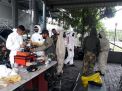 Siswa Dikmaba TNI AL Latihan Peknubika