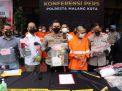 Polresta Malang Kota Gagalkan Peredaran Narkoba 2,6 Kg