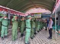 Linmas Desa Palalang Mendapat Pelatihan dari Anggota TNI