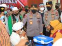 Forkopimda Jatim Dampingi Kapolri Tinjau Vaksin di Pamekasan