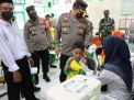 Kapolres Gresik Tinjau Vaksin Anak MI Al-Ma'Arif Usai Vaksinasi Covid-19