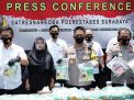 Satresnarkoba Polrestabes Surabaya Berhasil Amankan 46,6 Kg Sabu dan 4.000 Pil Koplo