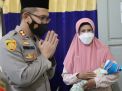 Kapolres Bondowoso Beri Bantuan Perlengkapan Bayi Baru Ditemukan