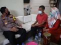 Kapolres Mojokerto Besuk Anggota, Laksanakan Program Semangat