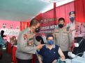 Wakapolda Jatim Apresiasi Capaian Vaksin Sidoarjo