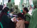 Peringati HUT Persit ke-76 KCK Cabang XXI Dim 0610 Sumedang Gelar Donor Darah
