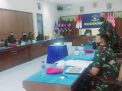 Dankodikmar Pimpin Rapat Pra UN Juknis Lattek Menembak SMS GPMG 12,7 MM