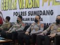 Wakapolda Jabar Tinjau Gebyar Vaksin Presisi di IKOPIN Sumedang