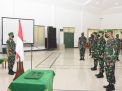 Danrem 084/BJ Lantik Personel yang Naik Pangkat
