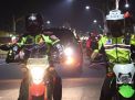 Kapolres Nganjuk Gelar Patroli Skala Besar Jaga Kondusifitas Selama Bulan Ramadhan