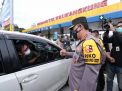 Kapolri Tinjau Pos Terpadu Kalikangkung Pastikan Kesiapan Pelayanan Mudik Lebaran 2022