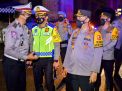 Kapolri Tinjau Tol Cikampek KM 28 dan Kesiapan Rekayasa Lalin Arus Balik Lebaran 2022
