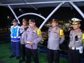 Kapolri Cek Langsung Situasi Arus Balik Lebaran 2022 di Tol Cikatama
