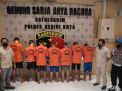 Satreskrim Polres Kediri Kota Ungkap Kasus Pengeroyokan dan Amankan 9 Pelaku