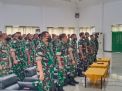 Prajurit Korem 084/BJ Ikuti Pengarahan KASAD di Aula Bhaskara Makorem
