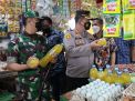 Kapolres Bersama Dandim Gresik Sidak Harga Migor di Pasar Tradisional