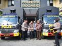 Polresta Sidoarjo Terima 2 Truk Operasional dari Pemkab Sebagai Pengamanan Pilkades