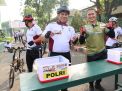 Polres Gresik Fun Bike Bareng Kodim Jelang HUT Bhayangkara ke-76