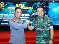 Kapolri Dihadapan Dansat Tekankan Sinergitas TNI-Polri Harga Mati Demi Wujudkan Indonesia Emas 2045