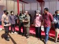 Kapolres Sumedang Lakukan Peletakan Batu Pertama Pembangunan Pujasera