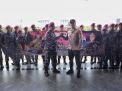 HUT Bhayangkara ke-76 Polda Jatim Dikepung Prajurit TNI AL