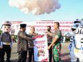 Polres Lamongan Bersama Forkopimda Sosialisasi Tertib Berlalulintas