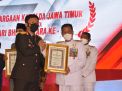 Wadan Kodiklatal Hadiri Peringatan HUT Bhayangkara ke-76 di Polda Jatim