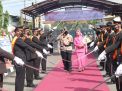 Polres Sumedang Gelar Upacara Pisah Sambut Kapolres Indra Setiawan
