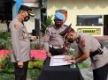 Sertijab Kasat Lantas dan 6 Kapolsek Jajaran di Pimpin Kapolres Tulungagung