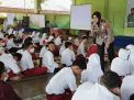 Tanamkan Budaya Tertib Lalin Sejak Dini, Satlantas Polres Gresik Gelar Police Goes to School