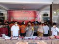 Polres Lumajang Ringkus 33 Tersangka Pengedar dan Pengguna Aktif Okerbaya