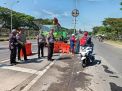 Polres Tanjung Perak Lakukan Pengalihan Jalur R2, Perbaikan Jaringan PLN di Jembatan Suramadu