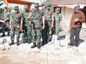 Danrem 084/BJ dan Waasintel Pam KASAD Kunjungi Lokasi TMMD di Desa Rejeni, Krembung Sidoarjo
