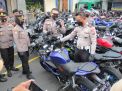 Satlantas Polres Kediri Kota Amankan 153 Motor Knalpot Brong