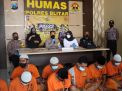 Polres Blitar Ungkap 7 Kasus Curanmor dan Amankan 13 Tersangka