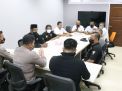 Silaturahmi Perguruan Pencak Silat ke Polres Gresik Jaga Kondusifitas
